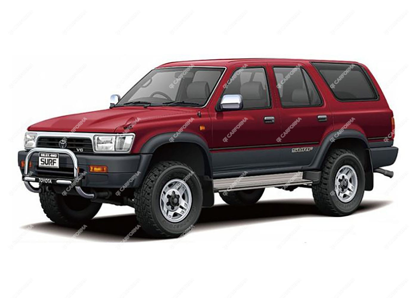 Ворсовые коврики на Toyota Hilux Surf II 1989 - 1995