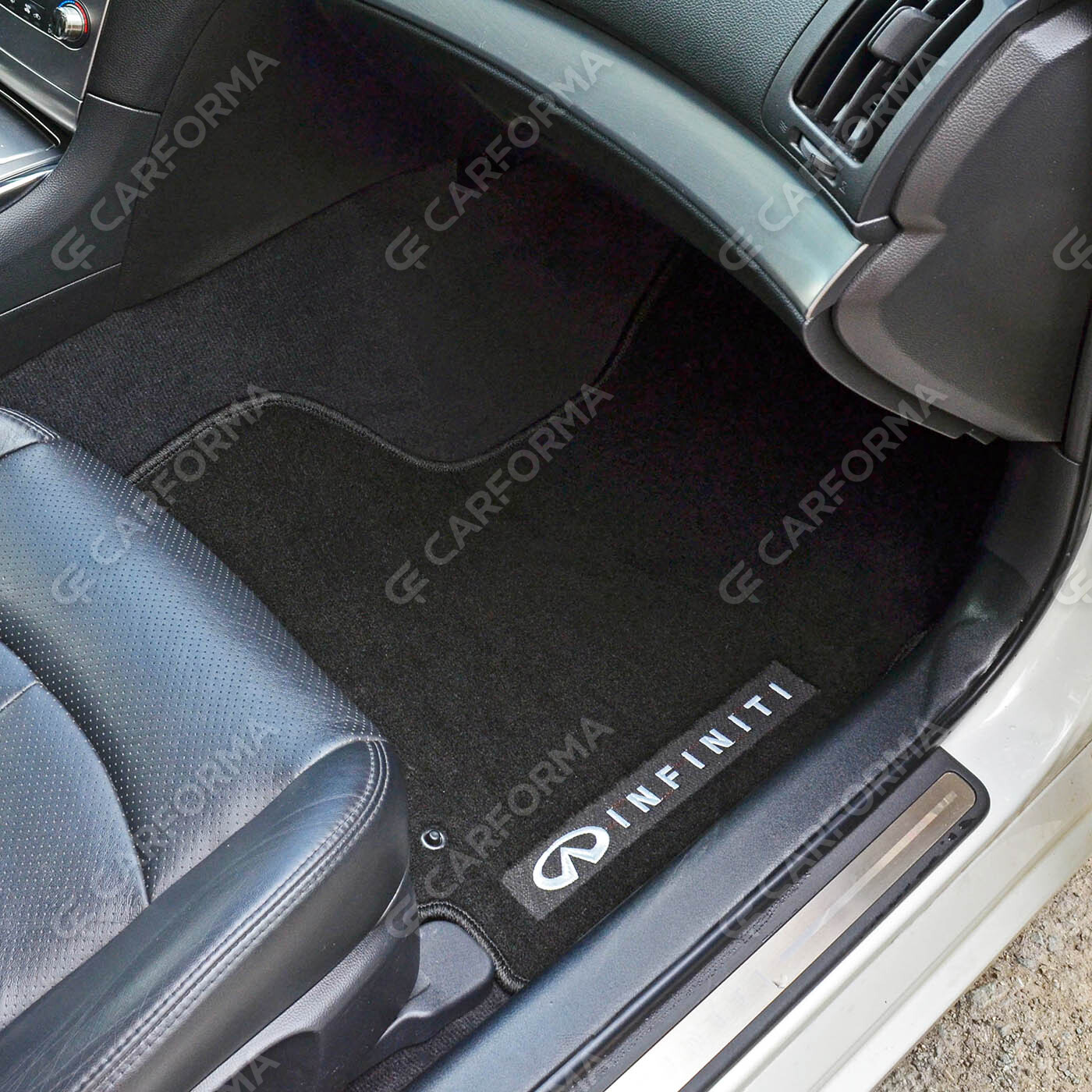 Водительские ворсовые коврики Infiniti G IV Седан 2006&nbsp;-&nbsp;2014 в Перми
