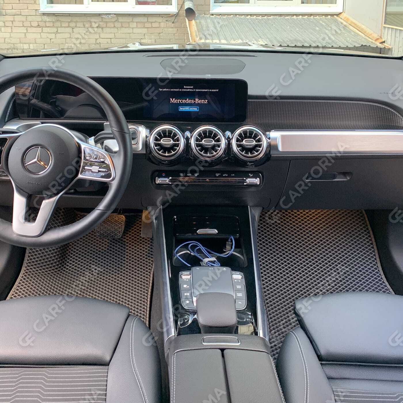 Коврики на Mercedes GLB (X247) 2019&nbsp;-&nbsp;2026 в Перми