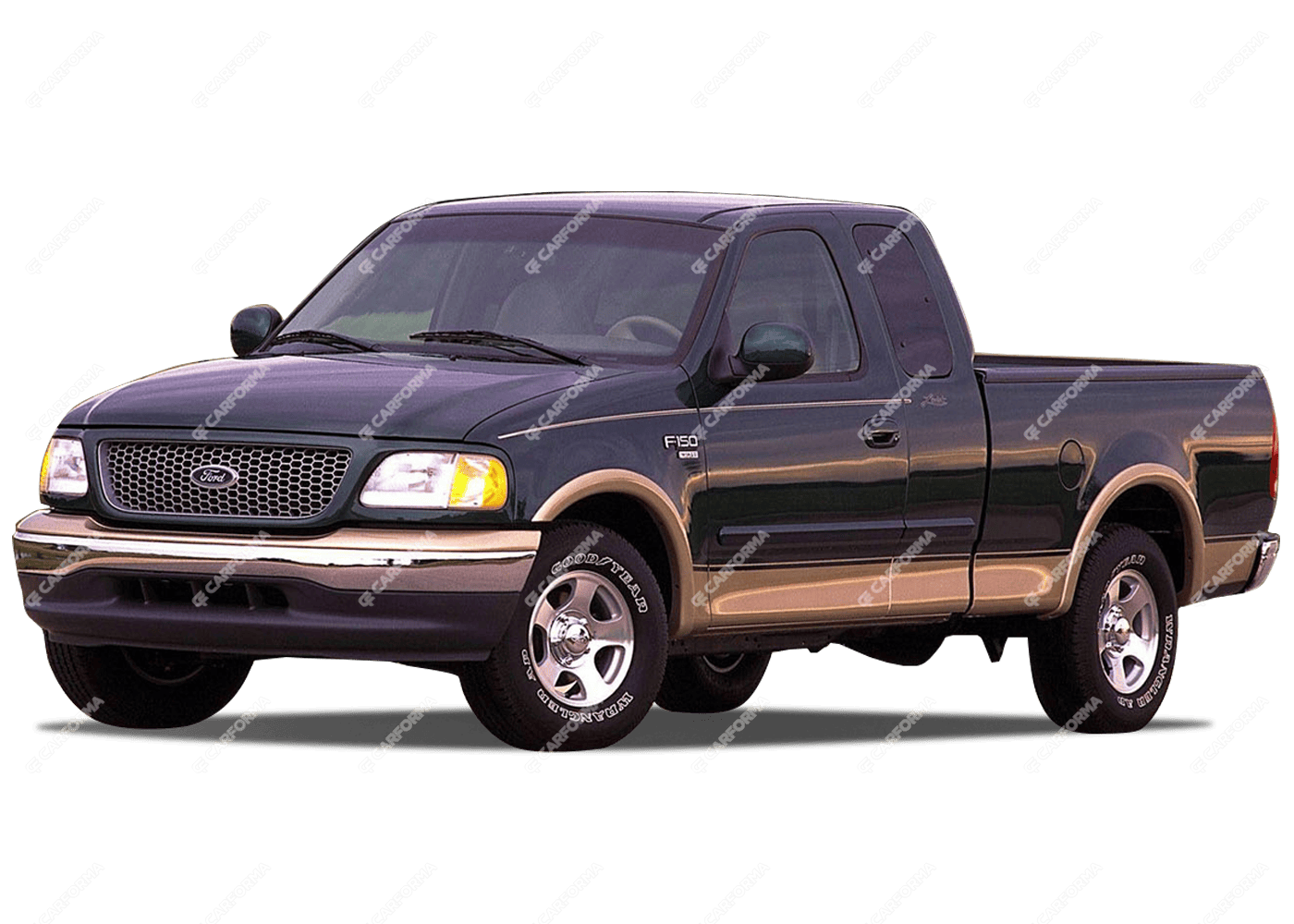Ворсовые коврики на Ford F150, F250, F350 1996 - 2004
