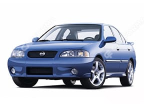 Ворсовые коврики на Nissan Sentra (B15) 1999 - 2006