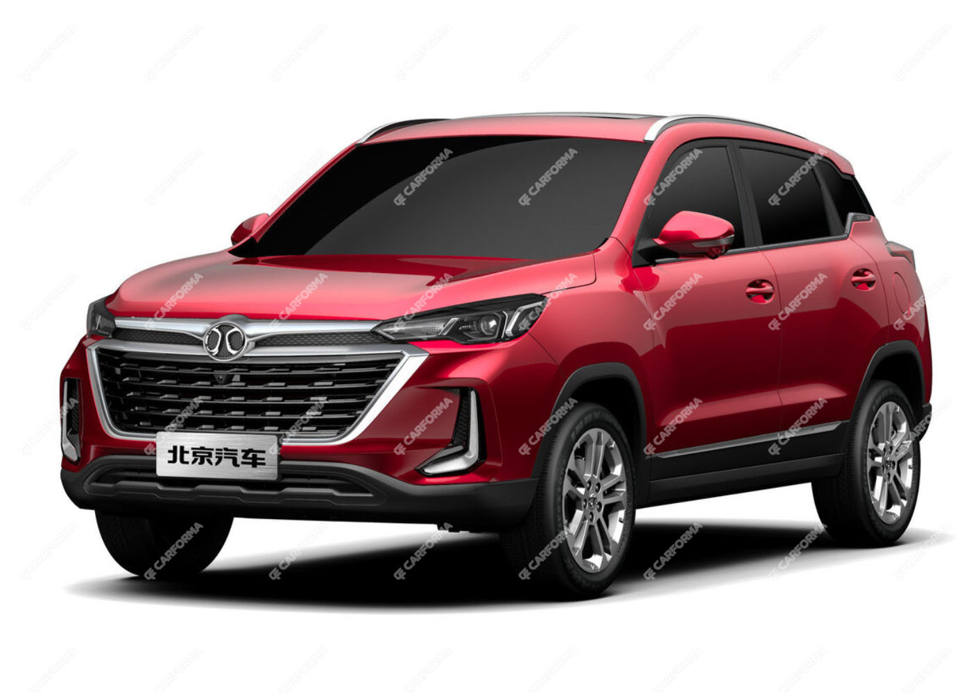 Ворсовые коврики на Baic X35 2023 - 2025