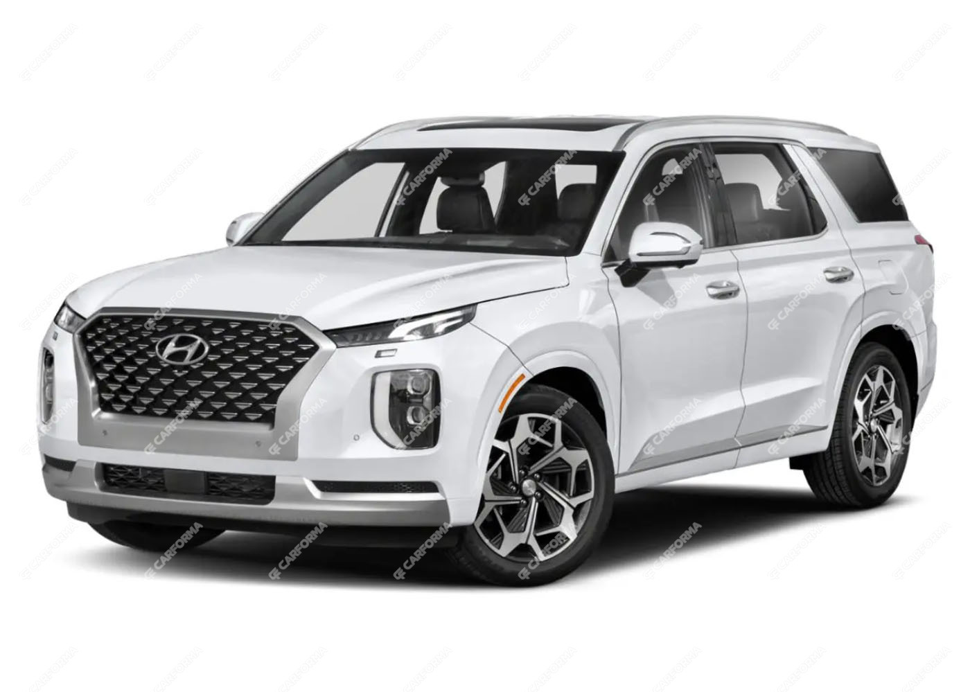 Ворсовые коврики на Hyundai Palisade 2018 - 2025