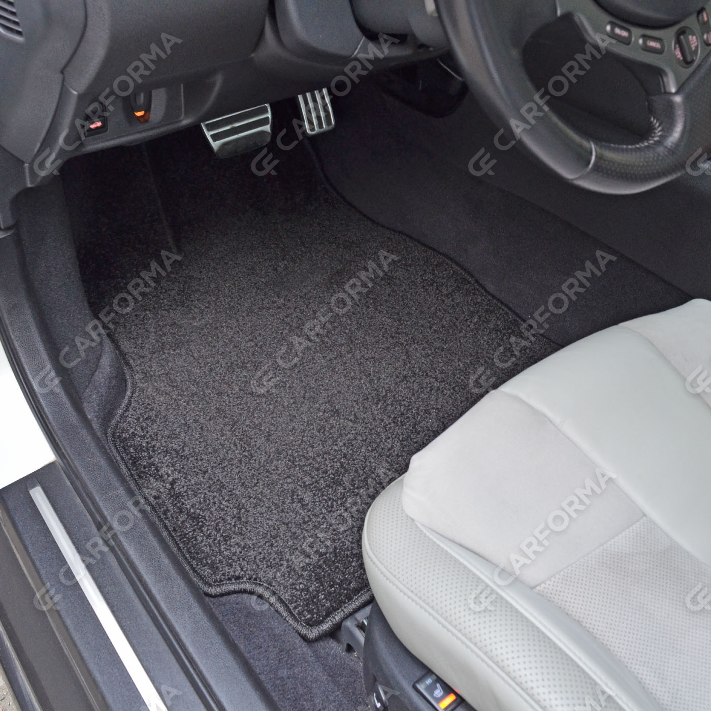 Водительские ворсовые коврики  Nissan GT-R 2007&nbsp;-&nbsp;2026 в Перми