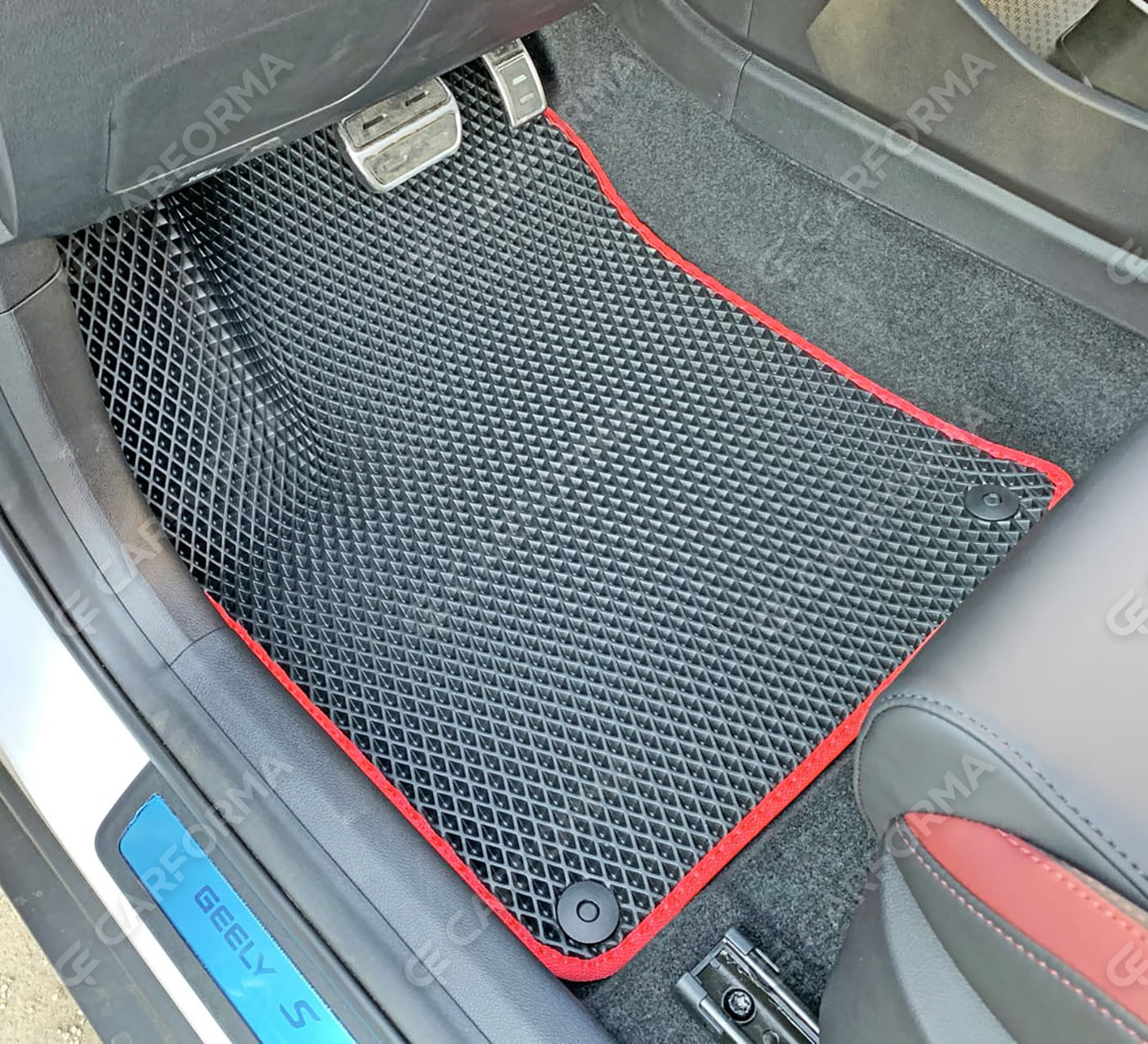 Ворсовые коврики на Geely Coolray 2018&nbsp;-&nbsp;2024 в Перми