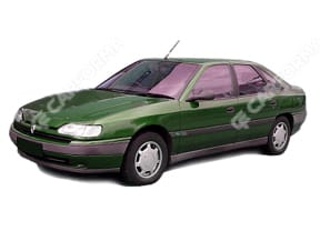 Ворсовые коврики на Renault Safrane 1992 - 2001