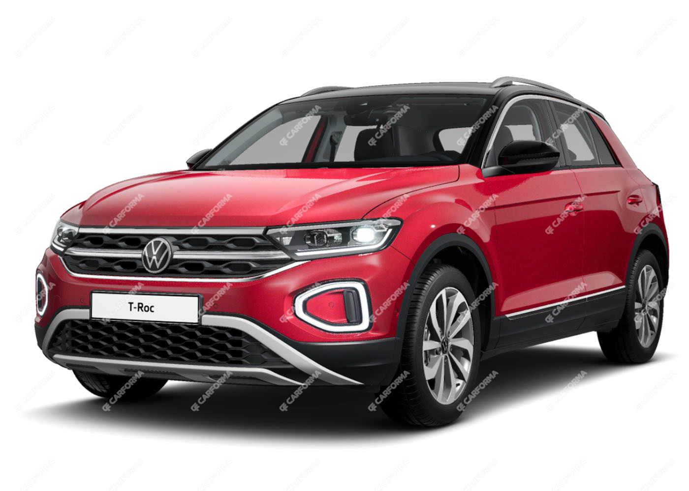 Ворсовые коврики на Volkswagen T-Roc 2017 - 2025