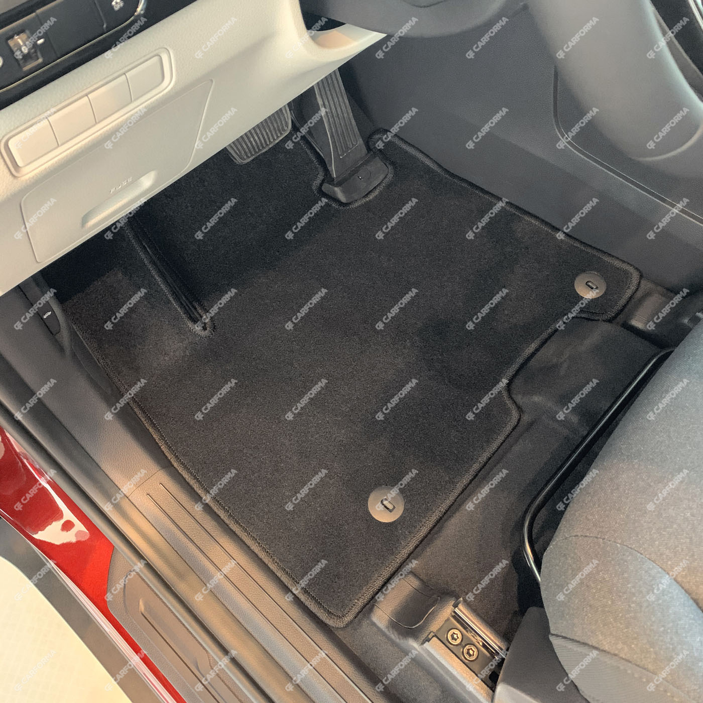 Коврики на KIA Carnival IV 7 мест без оттоманок 2020&nbsp;-&nbsp;2025 в Перми