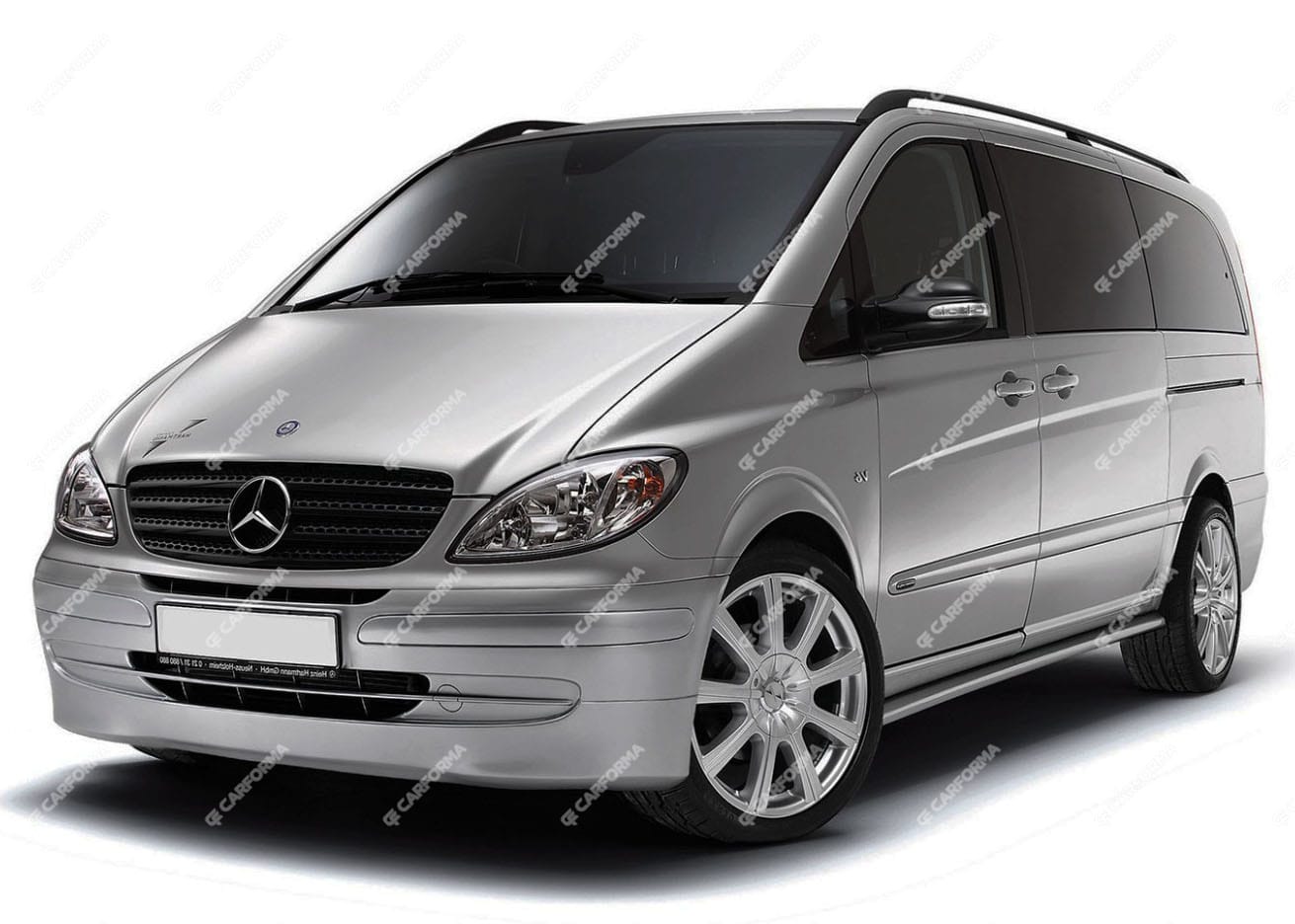 Ворсовые коврики на Mercedes Viano (W639) 2003 - 2014
