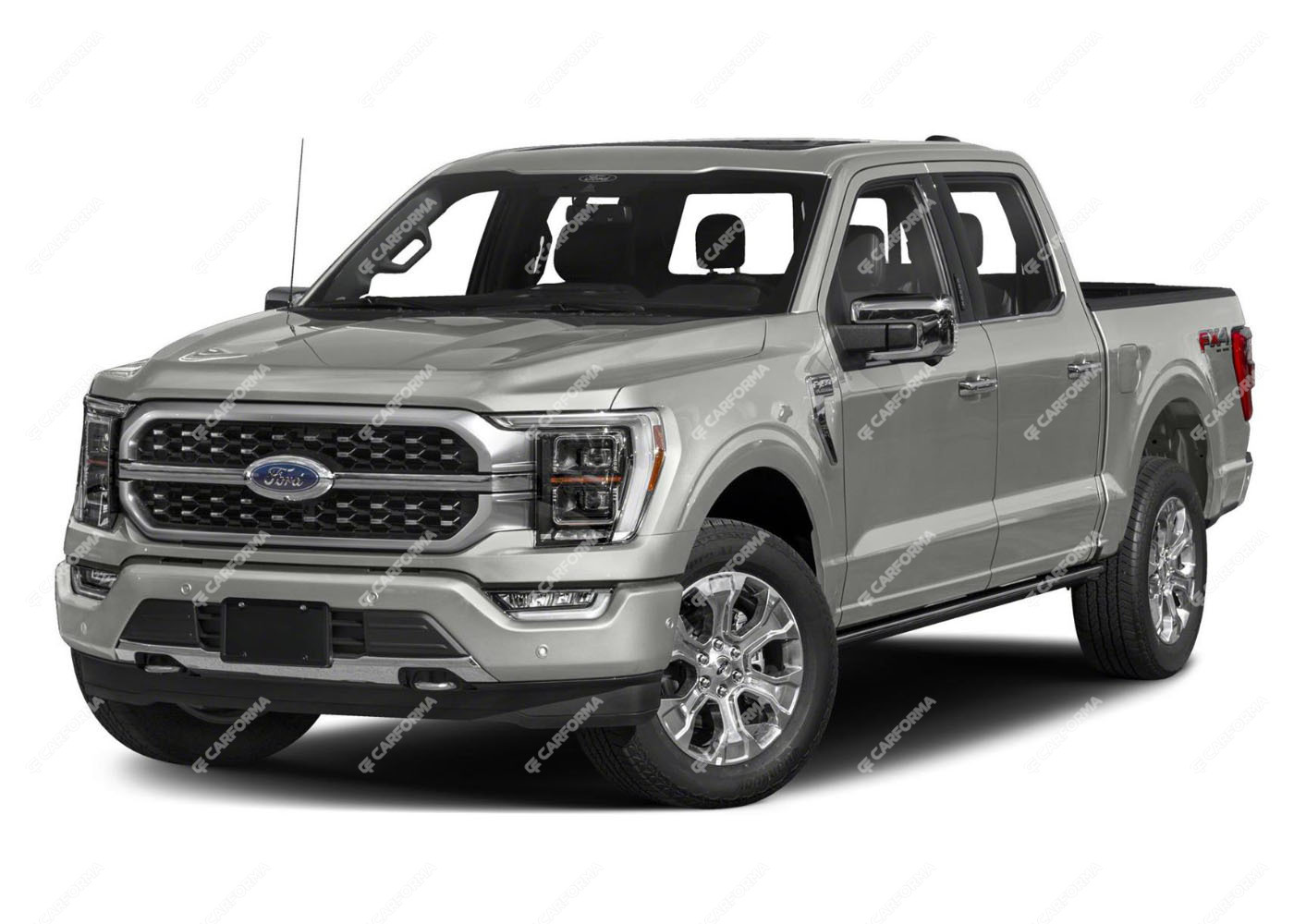 Ворсовые коврики на Ford F150 2020 - 2025
