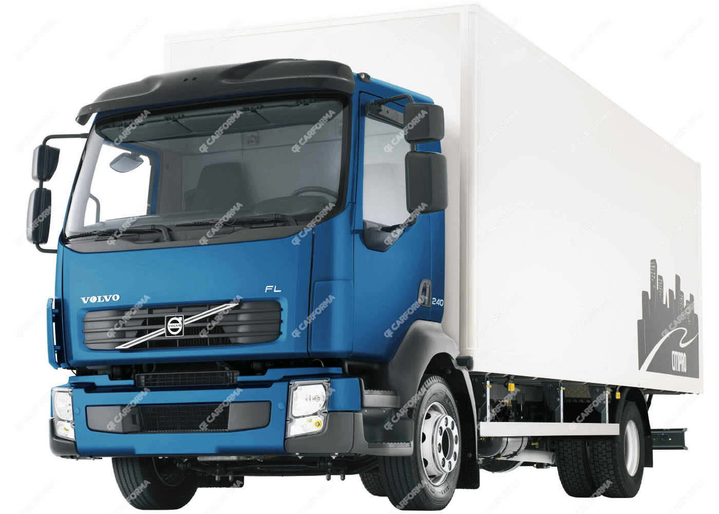 Ворсовые коврики на Volvo FL II 2006 - 2025