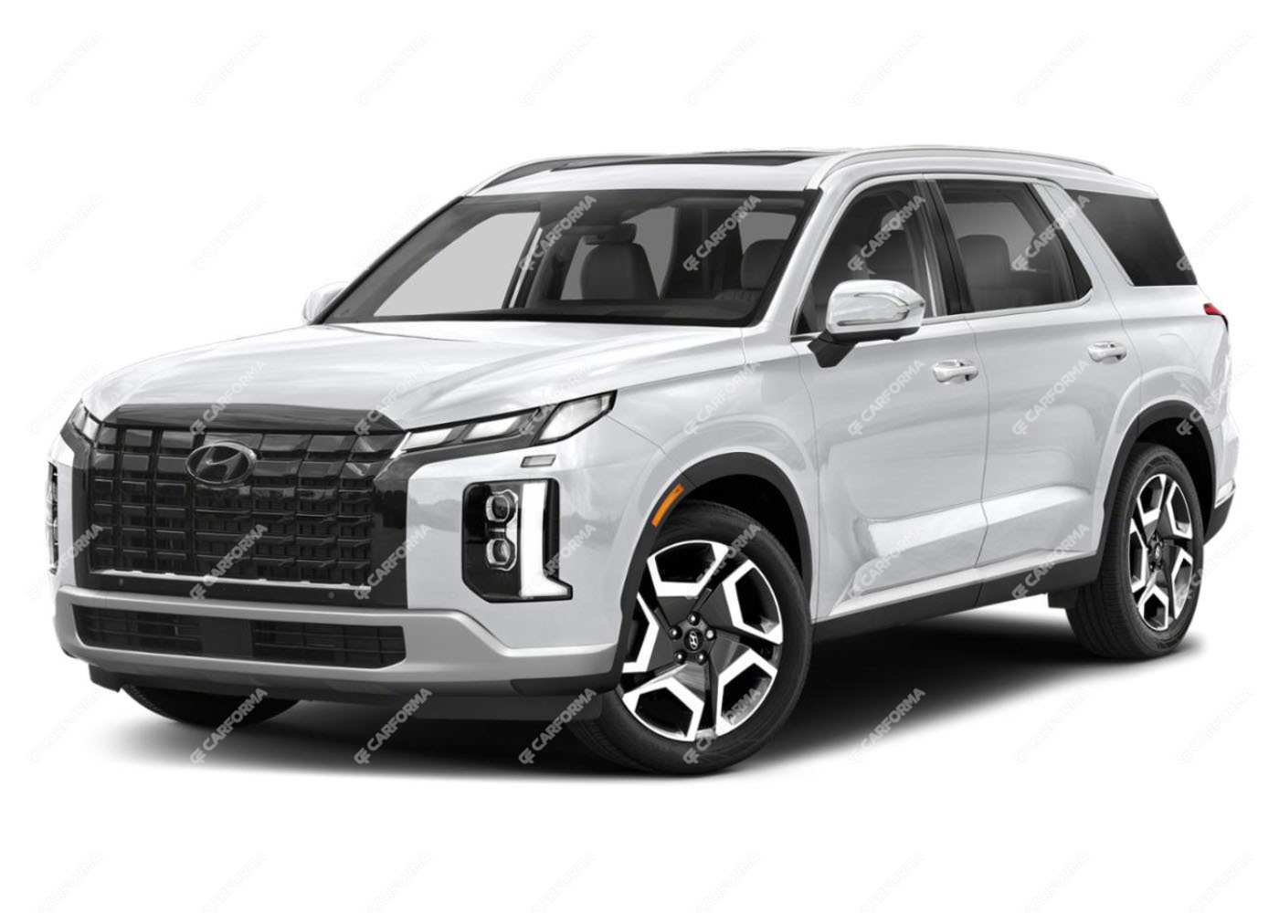 Ворсовые коврики на Hyundai Palisade 2018 - 2025