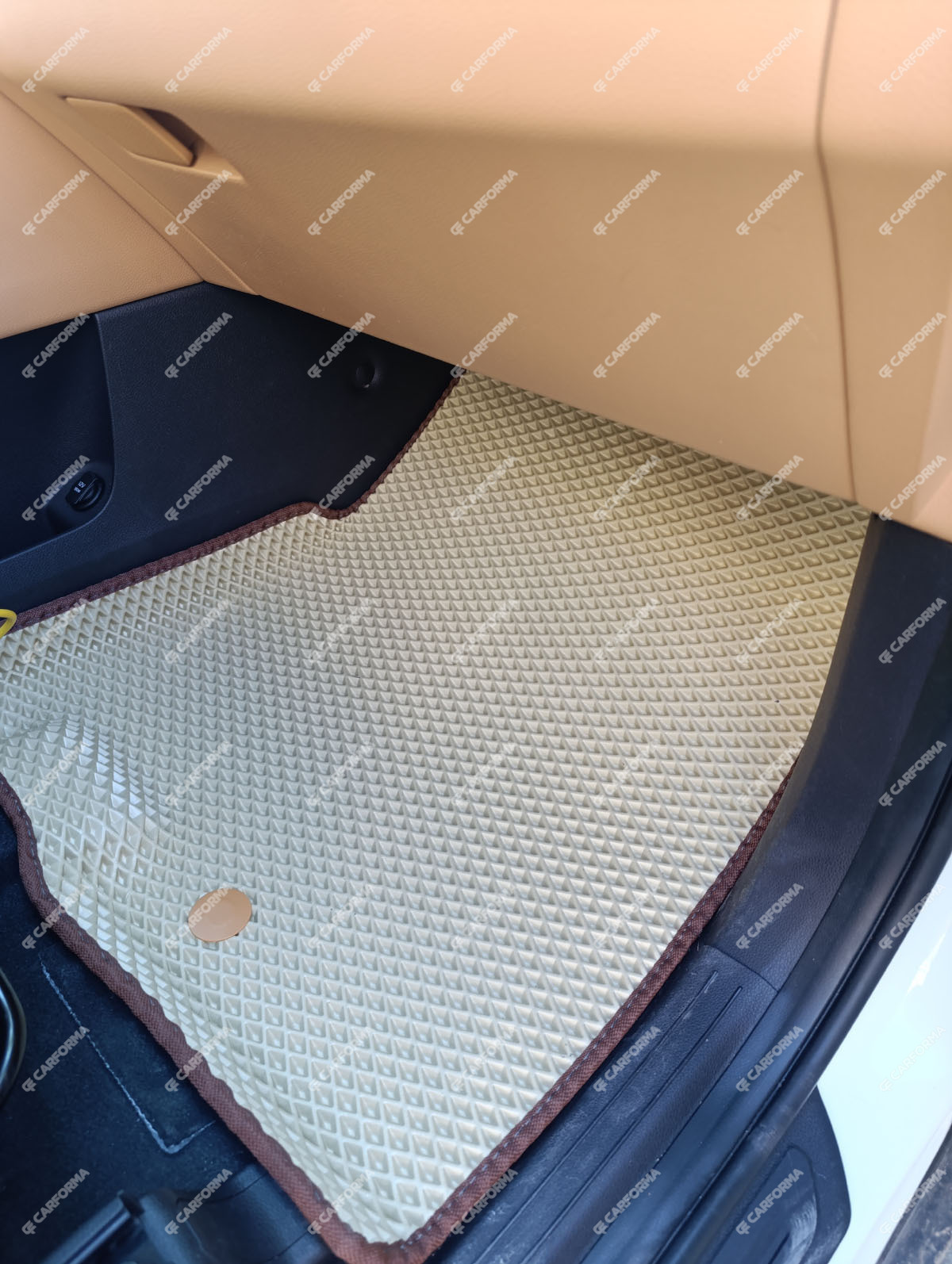 Коврики на KIA Carnival IV 7 мест без оттоманок 2020&nbsp;-&nbsp;2025 в Перми