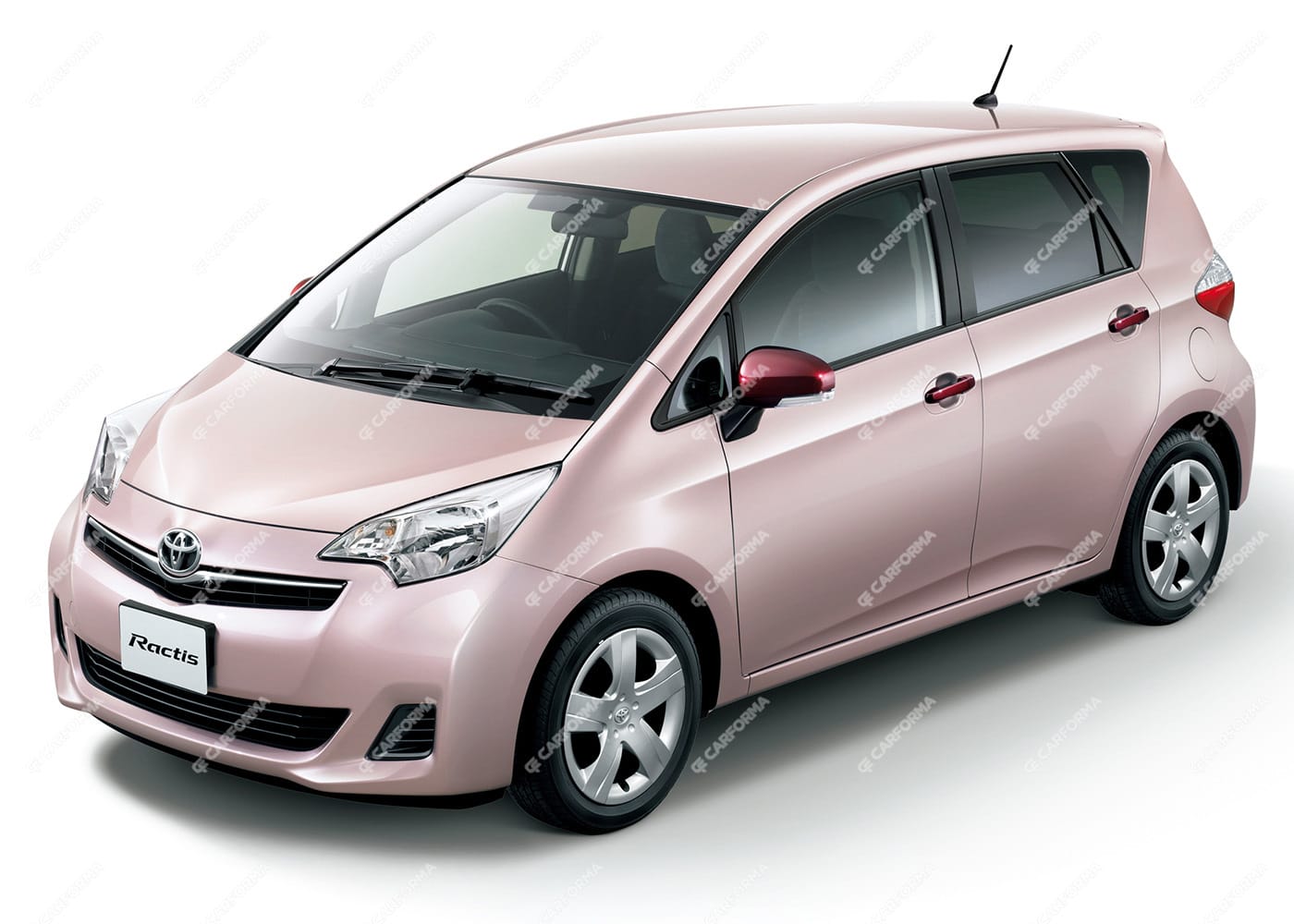 Ворсовые коврики на Toyota Ractis II 2010 - 2016