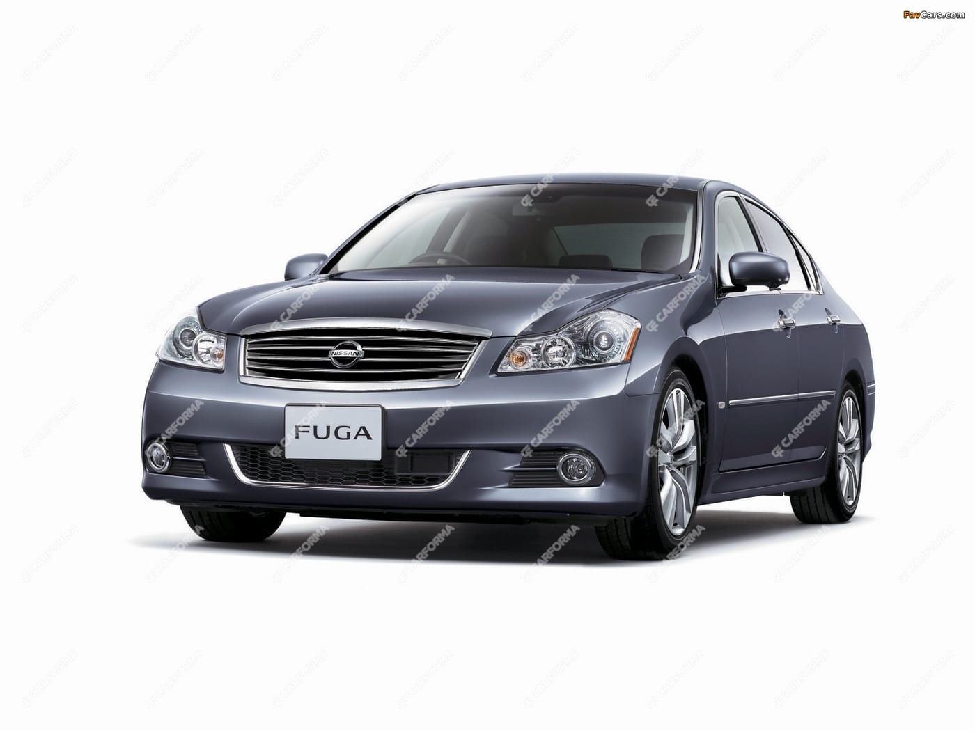 Ворсовые коврики на Nissan Fuga (Y50) 2004 - 2009