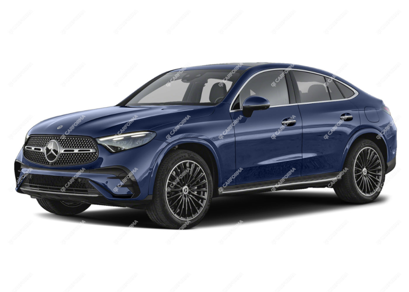 Ворсовые коврики на Mercedes GLC Coupe (C254) 2023 - 2025