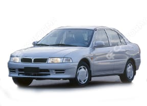 Ворсовые коврики на Mitsubishi Lancer VIII 1995 - 2000