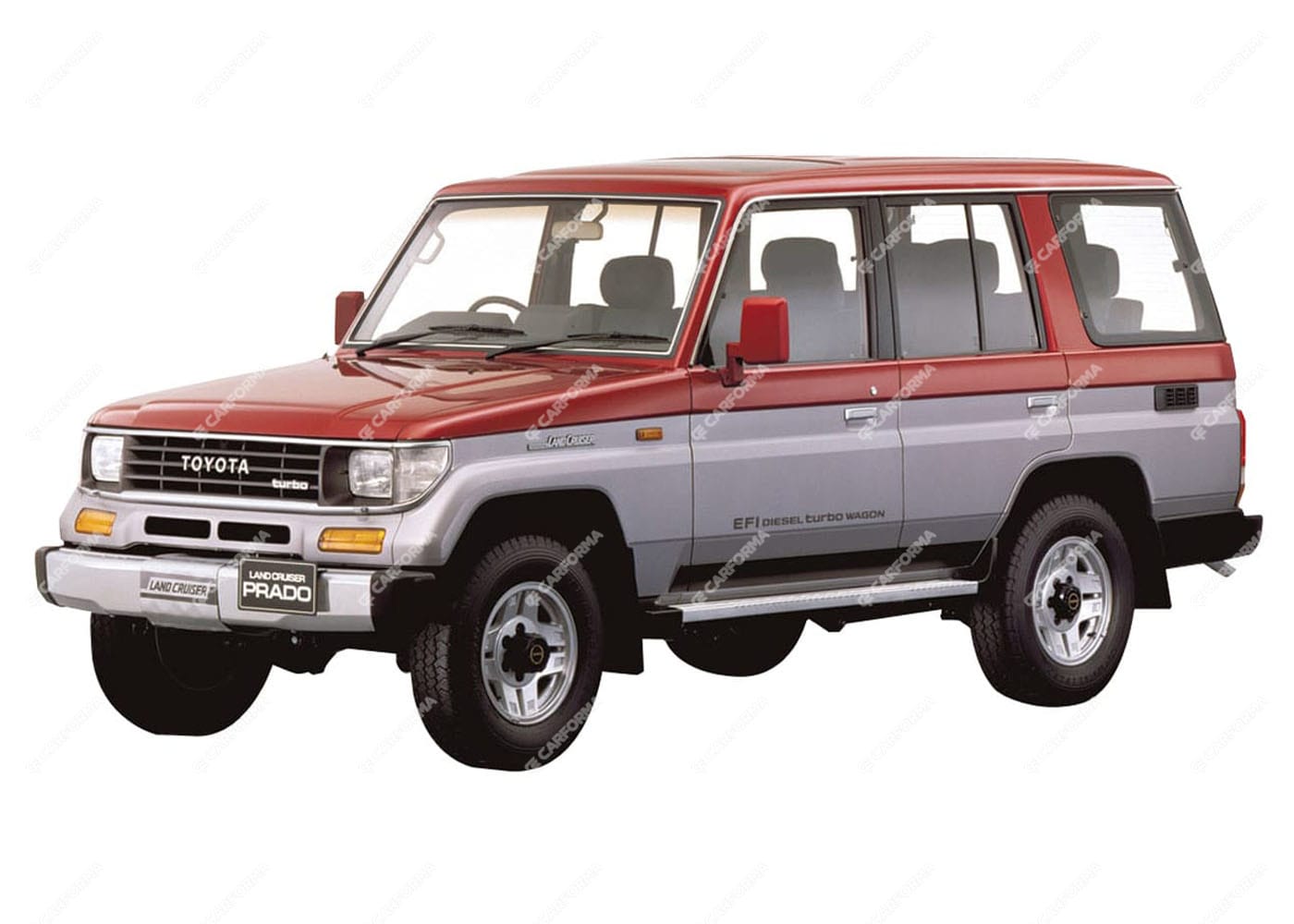 EVA коврики на Toyota Land Cruiser Prado 70 1984 - 2025