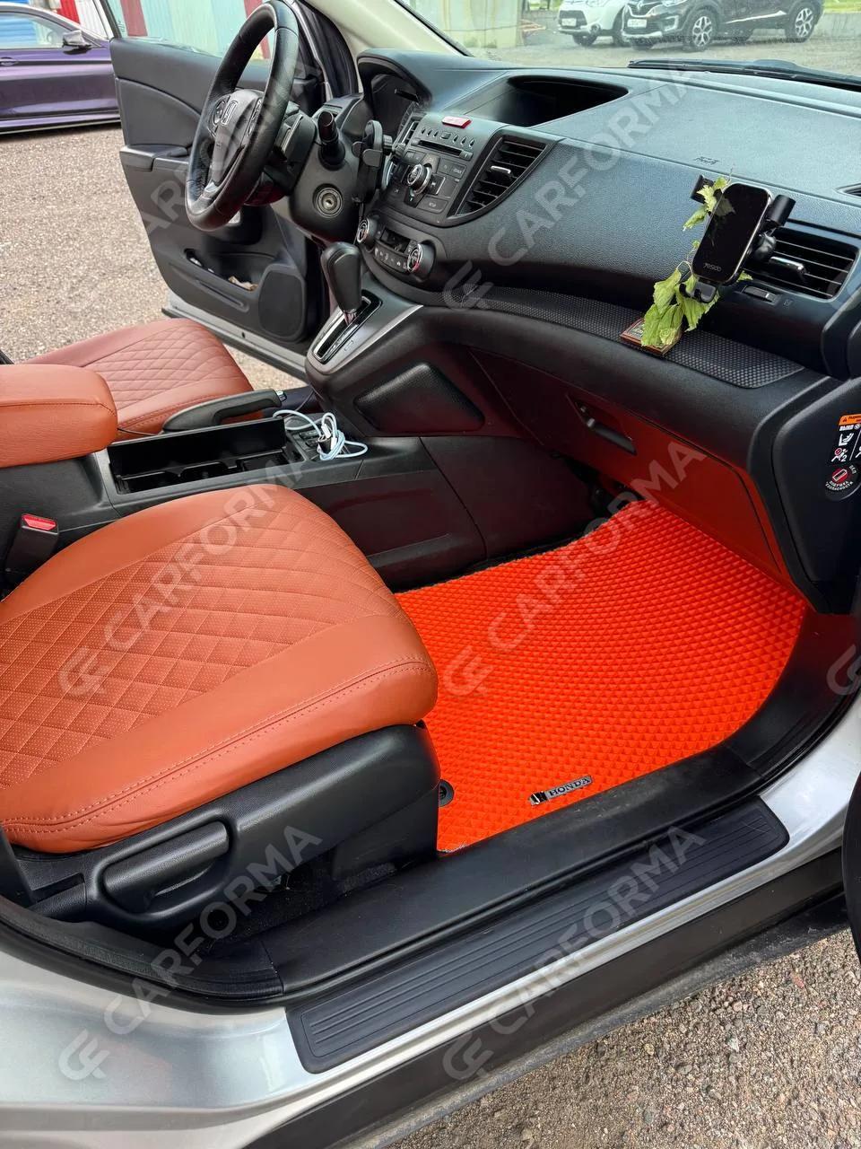 Ворсовые коврики на Honda CR-V IV 2012&nbsp;-&nbsp;2018 в Перми