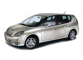Ворсовые коврики на Toyota Opa 2000 - 2005