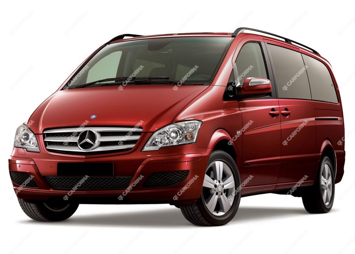 Ворсовые коврики на Mercedes Viano (W639) 2003 - 2014