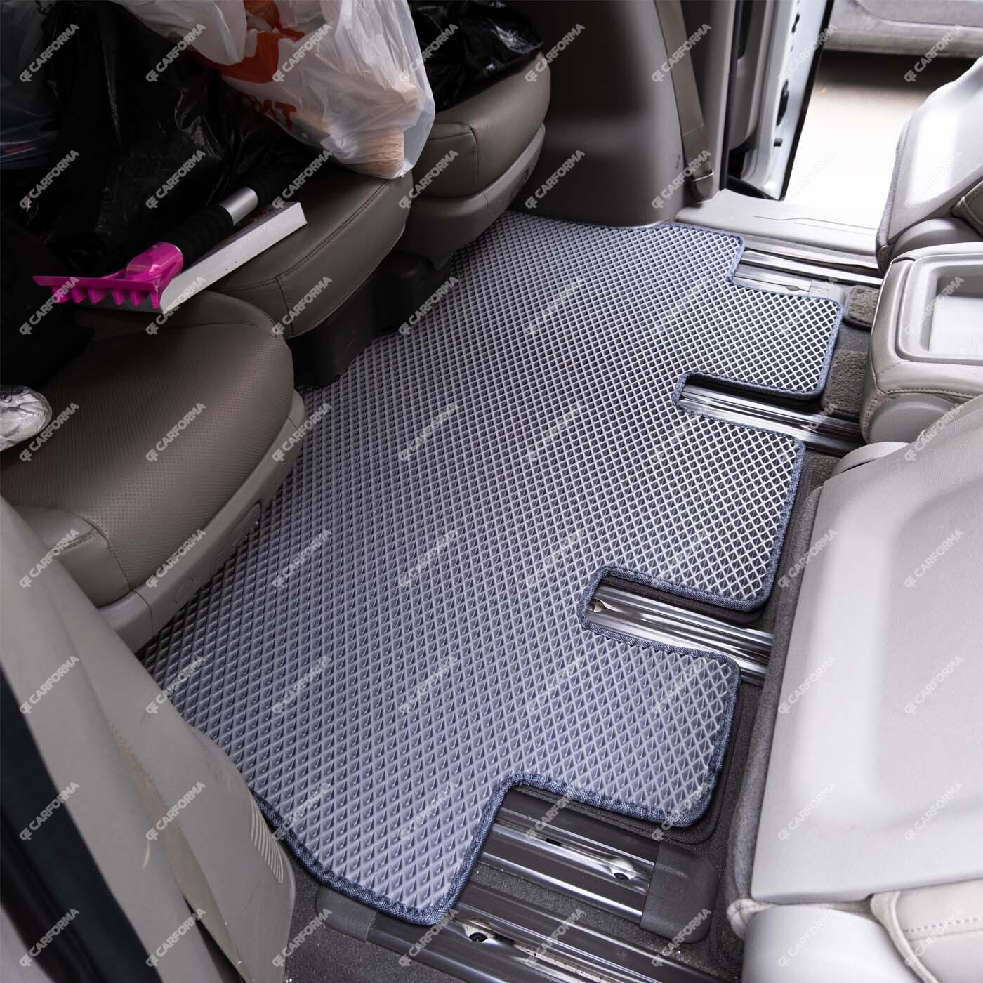 EVA коврики на KIA Carnival III 9 мест и 11 мест 2014&nbsp;-&nbsp;2021 в Перми