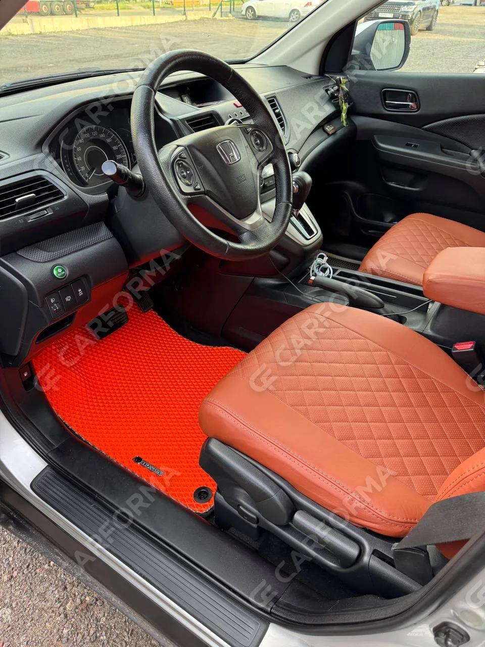 Ворсовые коврики на Honda CR-V IV 2012&nbsp;-&nbsp;2018 в Перми