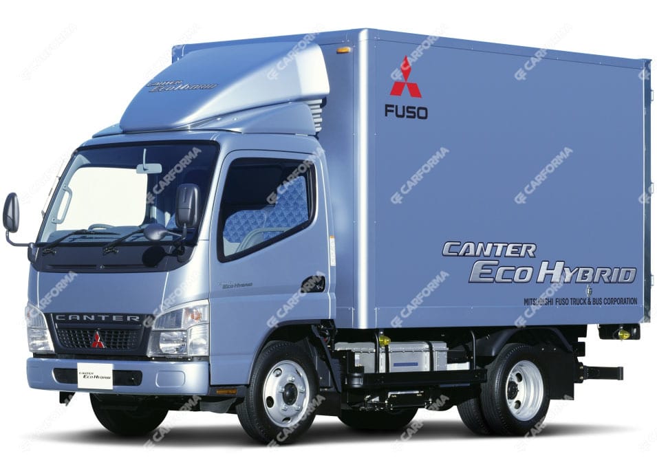EVA коврики на Mitsubishi Fuso Canter VII узкая кабина 2002 - 2017