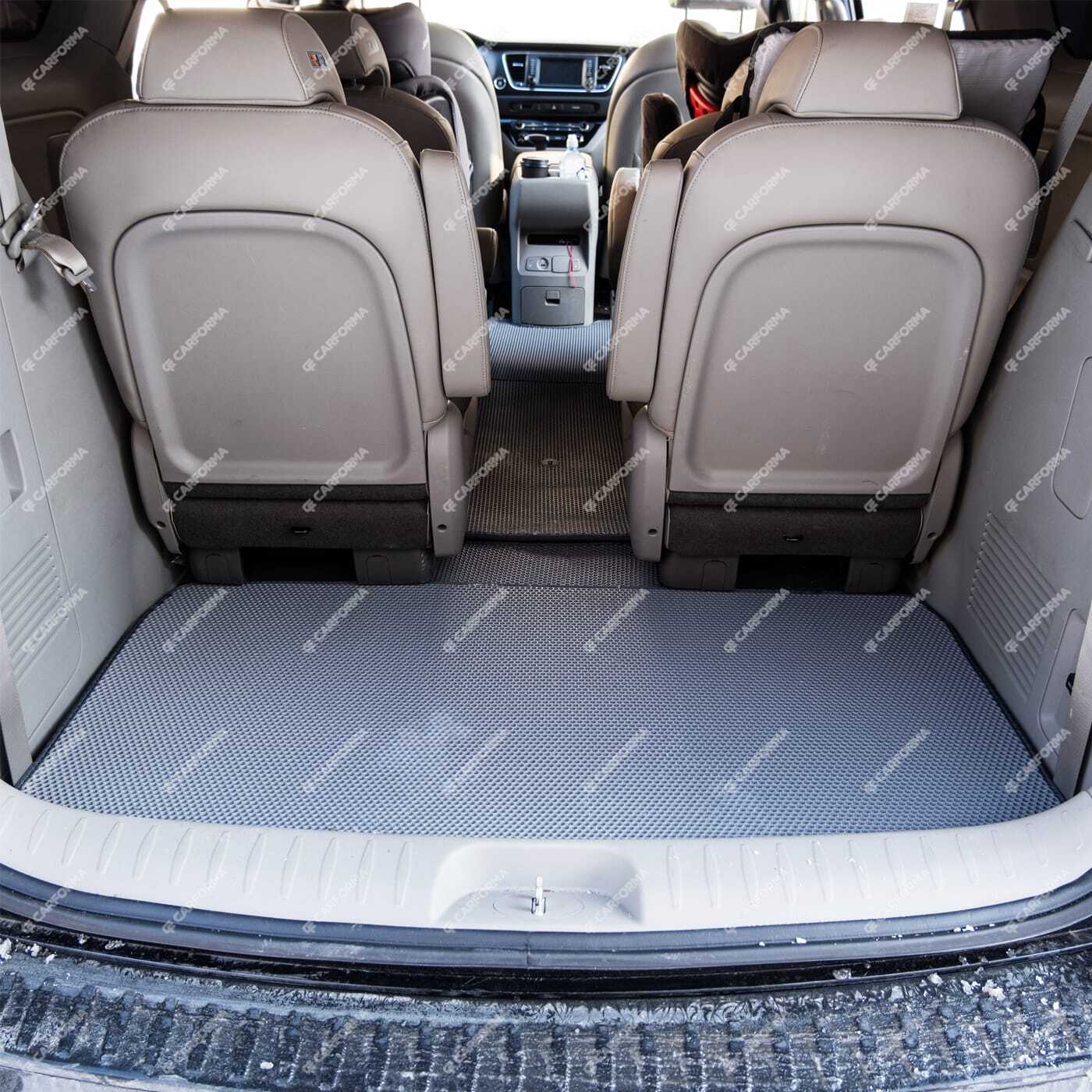 EVA коврики на KIA Carnival III 9 мест и 11 мест 2014&nbsp;-&nbsp;2021 в Перми