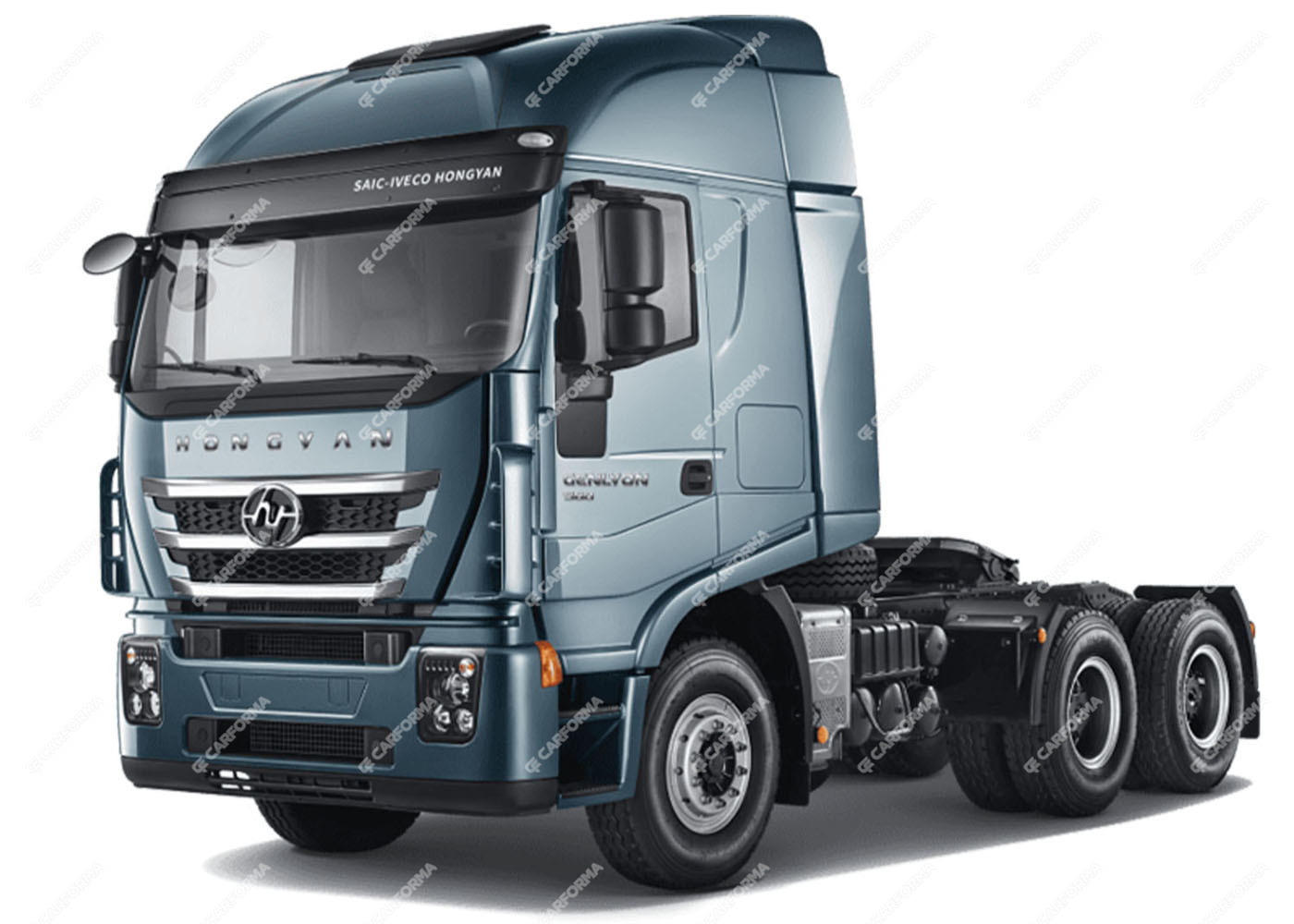 EVA коврики на Hongyan SAIC-IVECO Genlyon кабина C500 2023 - 2025
