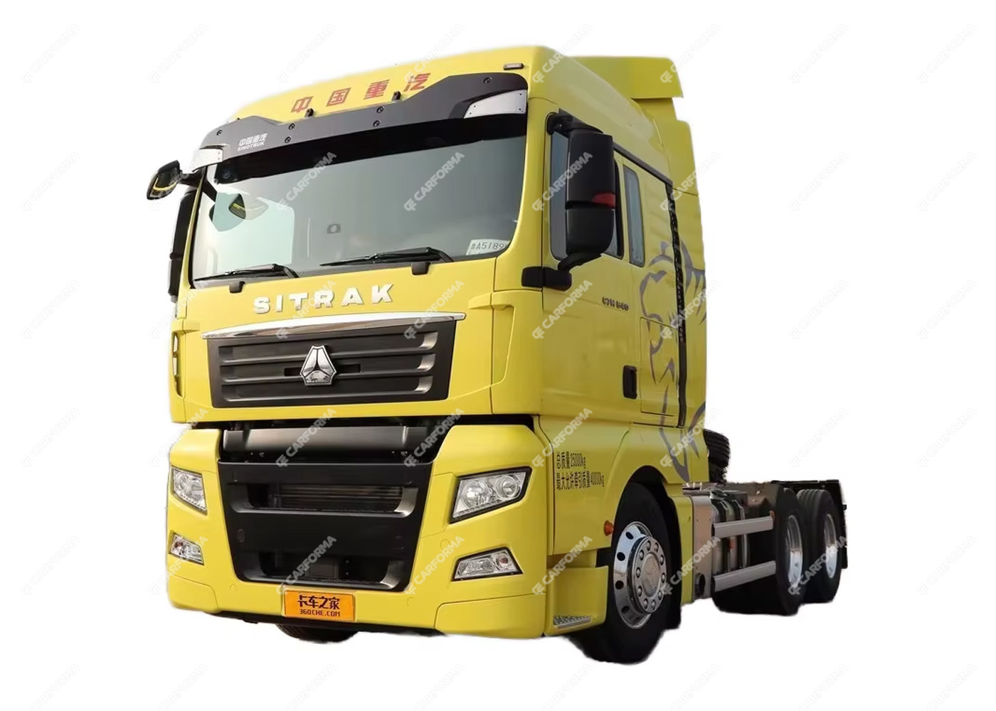 EVA коврики на Howo Sinotruk Sitrak C7H широкая кабина 2014 - 2025