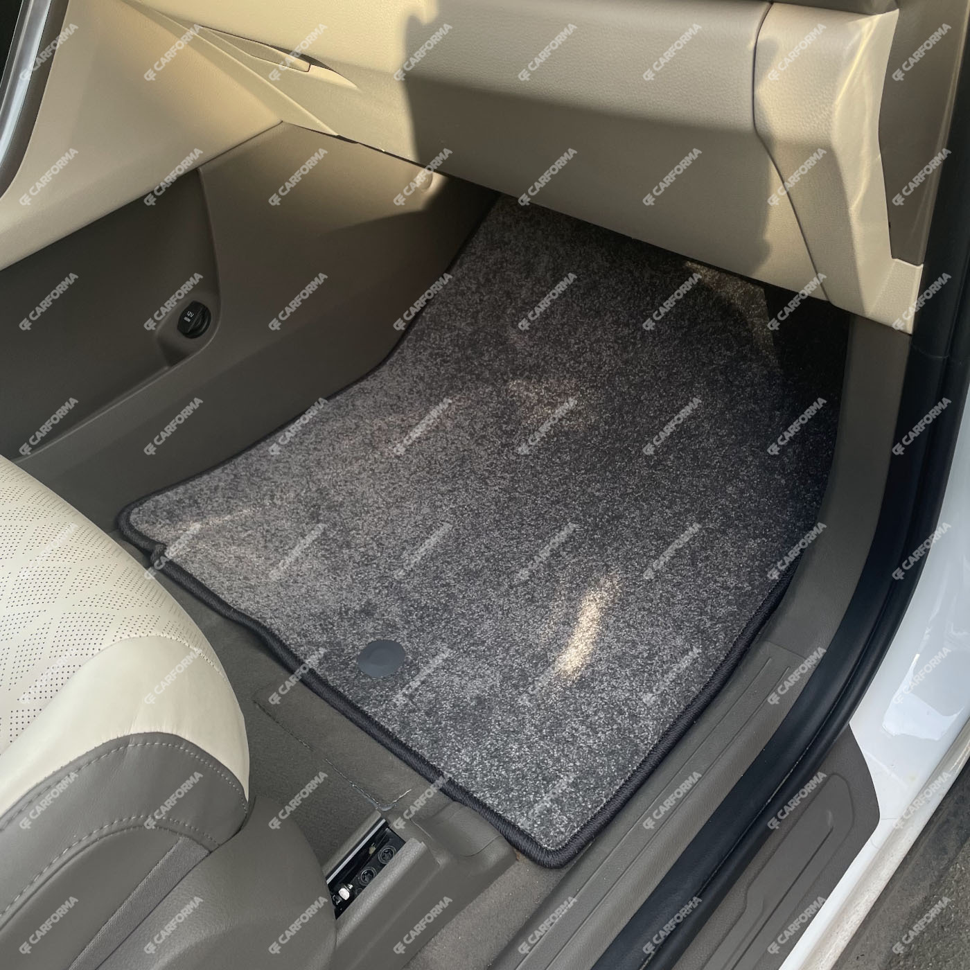 Коврики на KIA Carnival IV 7 мест с оттоманками 2020&nbsp;-&nbsp;2025 в Перми