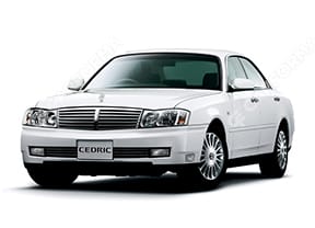 Ворсовые коврики на Nissan Cedric (Y34) 1999 - 2004