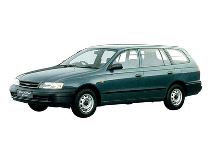 Ворсовые коврики на Toyota Caldina (T19) 1992 - 2002 в Перми