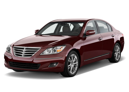 Ворсовые коврики на Hyundai Genesis I 2008 - 2014 в Перми