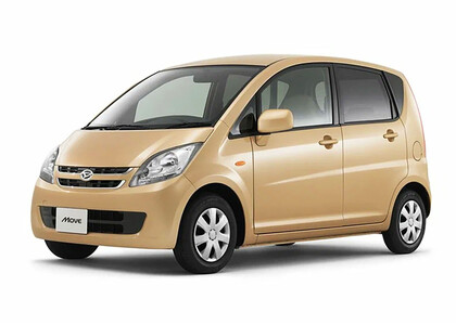 Ворсовые коврики на Daihatsu Move VI 2006&nbsp;-&nbsp;2010 в Перми