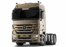 Ворсовые коврики на Mercedes Actros MP3 тягач 2008 - 2020 в Перми