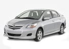 Ворсовые коврики на Toyota Belta 2005 - 2012 в Перми