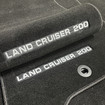 Ворсовые коврики на Toyota Land Cruiser 200 2007 - 2021 в Перми