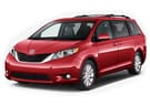 Ворсовые коврики на Toyota Sienna III 2010 - 2020 в Перми