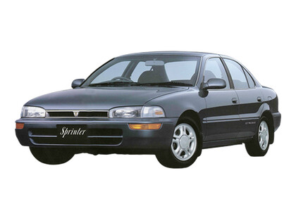 Ворсовые коврики на Toyota Sprinter (E10) 1991 - 2002 в Перми