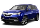 Ворсовые коврики на Acura MDX II 2006 - 2013 в Перми