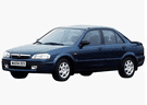 Ворсовые коврики на Mazda 323 1994 - 2000 в Перми
