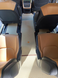 Коврики на KIA Carnival IV 11 мест 2020 - 2025 в Перми Коврики на KIA Carnival IV 11 мест 2020 - 2025 в Перми