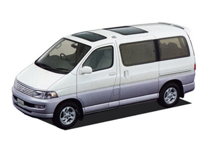 EVA коврики на Toyota Hiace Regius (xH10) 1997 - 2002 в Перми