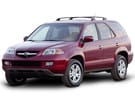 Ворсовые коврики на Acura MDX I 2000 - 2006 в Перми