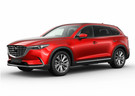 Ворсовые коврики на Mazda CX9 II 2015 - 2025 в Перми