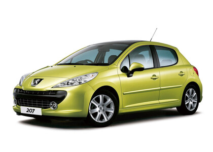 Ворсовые коврики на Peugeot 207 2006 - 2012 в Перми