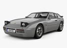 Ворсовые коврики на Porsche 944 1981 - 1991 в Перми