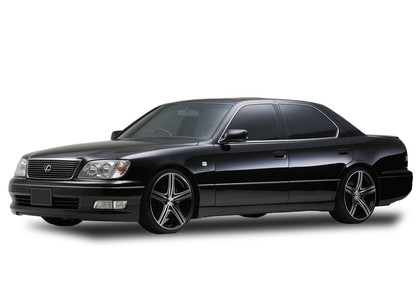 Ворсовые коврики на Lexus LS II 1994 - 2000 в Перми